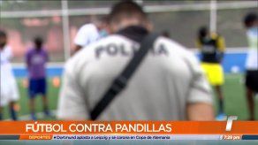 Clínica de fútbol de la Policía Nacional ayuda a niños en riesgo en Samaria Clínica de fútbol de la Policía Nacional ayuda a niños en riesgo en Samaria