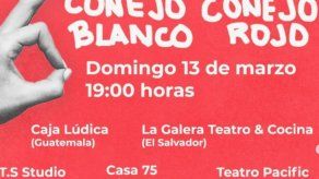 Conejo Blanco, Conejo Rojo llega a Panamá con la actuación de Abdiel Tapia.
