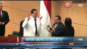 Gálvez se reelige como presidente de la Asamblea Nacional