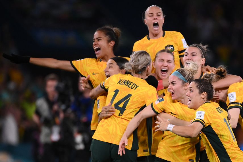 Mundial Femenino 2023: Australia elimina a Francia en penales