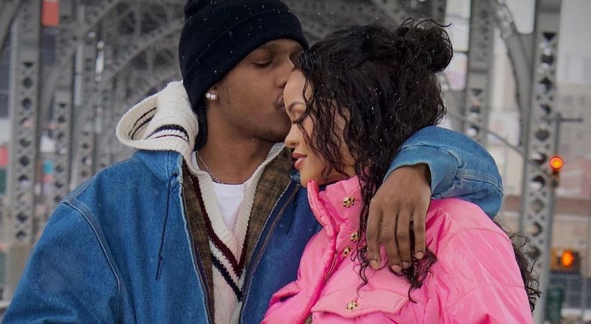Rihanna y A$AP Rocky.