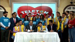 Corporación Medcom sella compromiso con la Teletón 20-30 2017