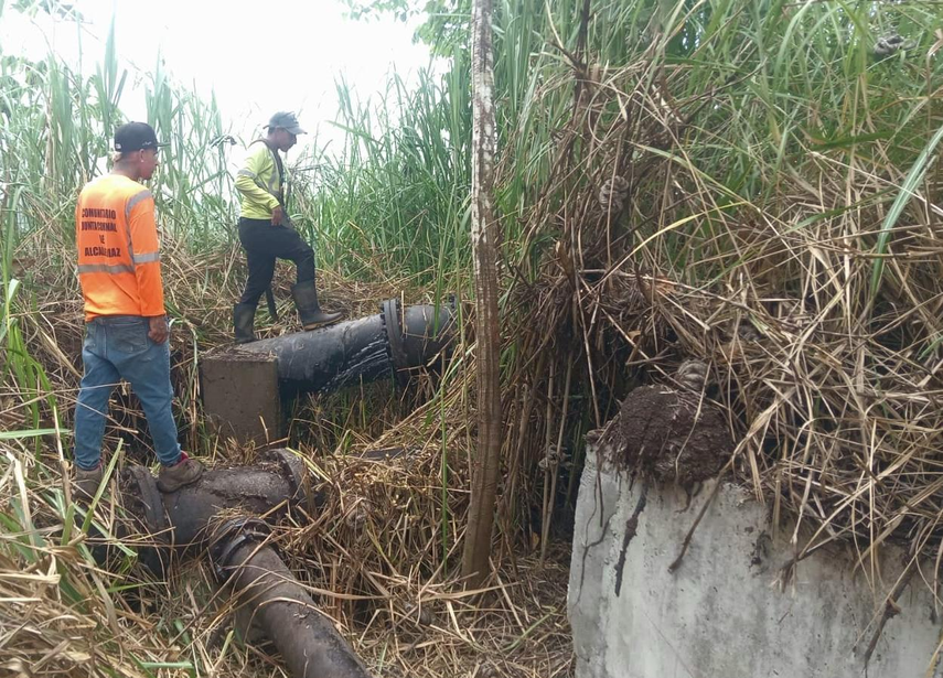 Trabajos del IDAAN en Panamá Norte.&nbsp;