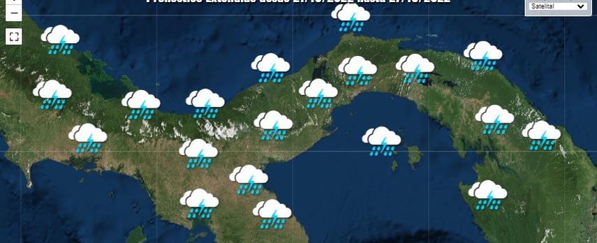 Clima para el 21 de octubre