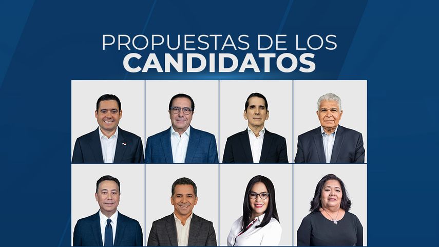 Propuestas de los 8 candidatos presidenciales&nbsp;