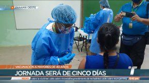 Anuncian fecha de vacunación para personas mayores de 40 años en Arraiján