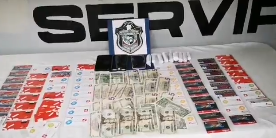 Capturan a cinco sospechosos de robo a un local en Praderas de San Lorenzo