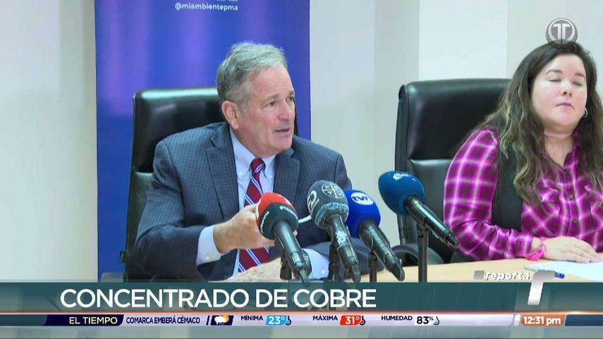 Ministro de Ambiente asegura que la exportación del material de la Mina debe beneficiar a Panamá