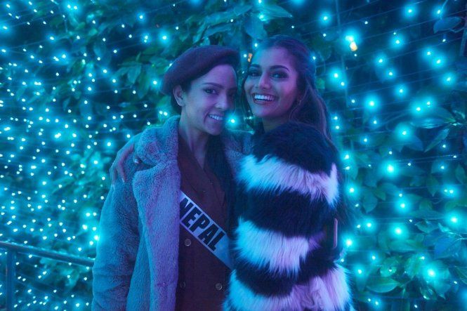 Las candidatas de Miss Universo 2019 visitan el Jardín Botánico de Atlanta