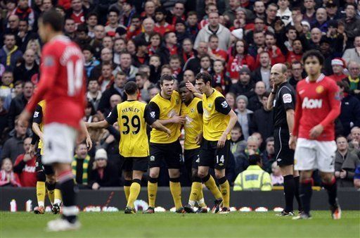 Blackburn sorprende a Man United con un 3-2