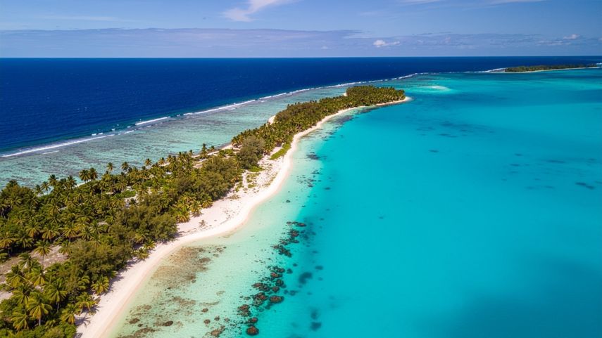 Karitimati es primer lugar del mundo en dar la bienvenida al Año Nuevo.