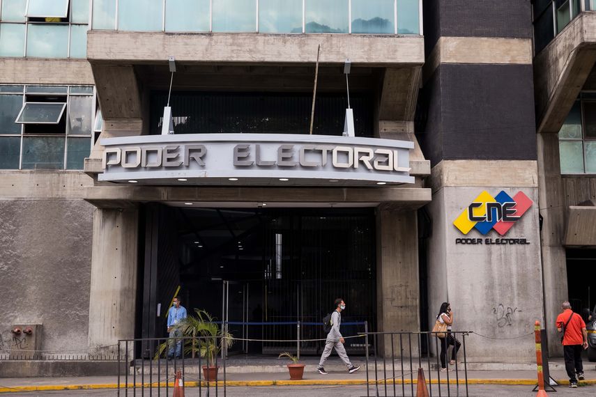 Sede del Consejo Nacional Electoral de Venezuela.