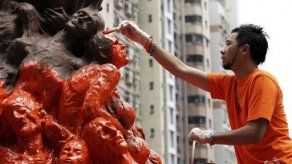 Antorcha olímpica llega a Hong Kong