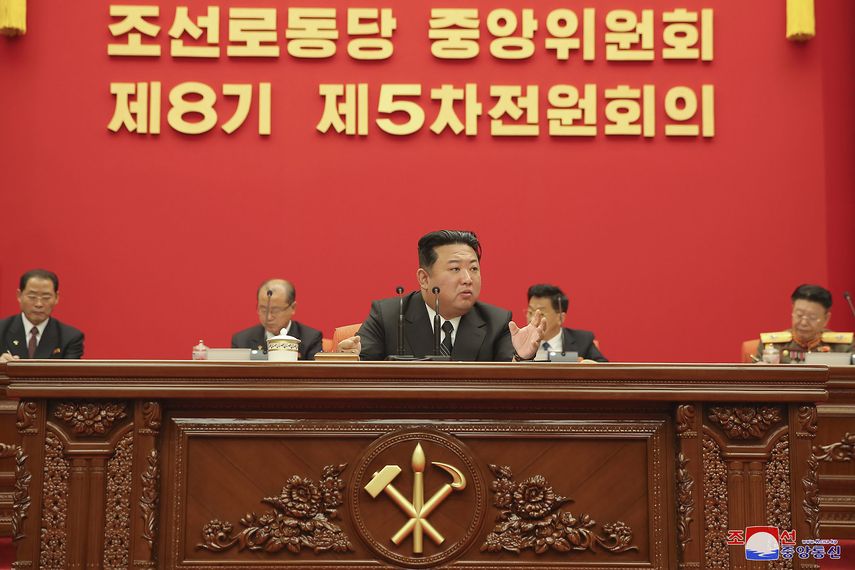 Las declaraciones de Kim no incluían críticas directas a Estados Unidos o a su rival Corea del Sur