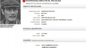 Interpol emite circular roja contra alias Gabino