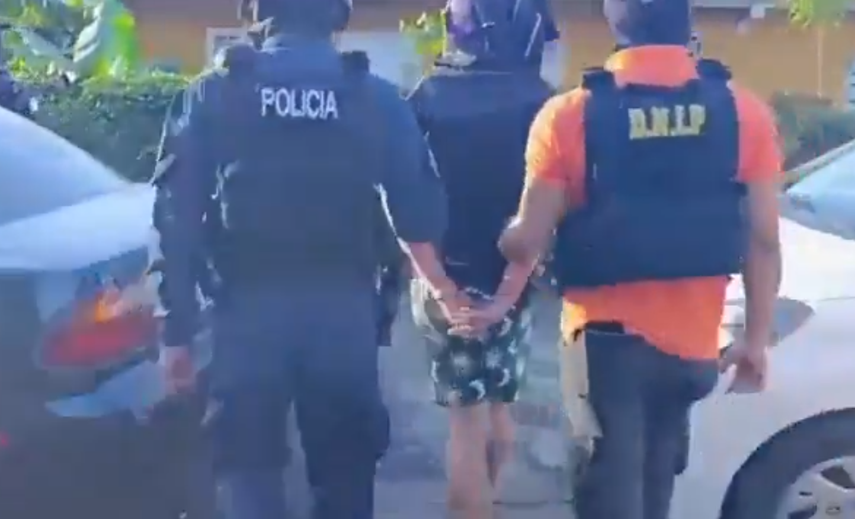 Policía Nacional aprehendió a Riquelme Javier De Gracia