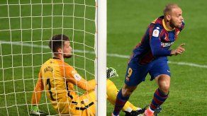 Barcelona: Braithwaite sufre un esguince en su tobillo