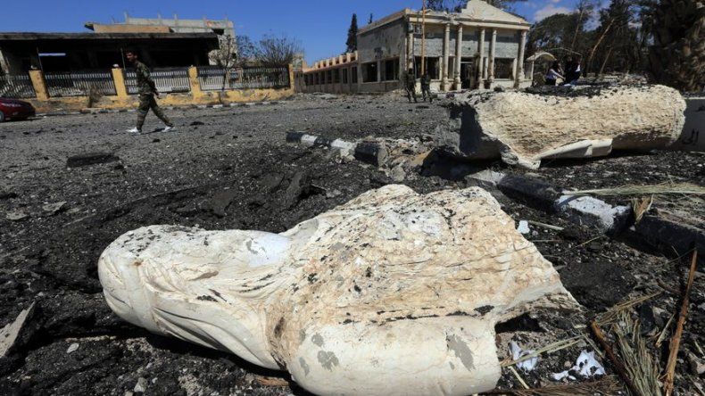 Siria: Palmira semidestruida por Estado Islámico