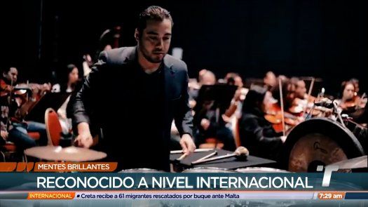 Mentes Brillantes: Carlos Camacho, percusionista