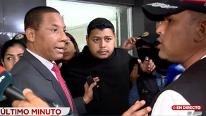 Momento en que se entrega Abraham Rico Pineda