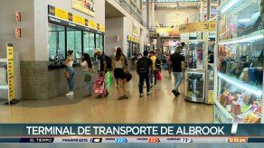 Incrementa el movimiento de viajeros en la Terminal de Albrook