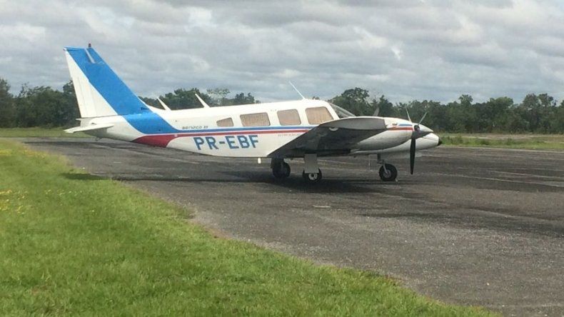 Interceptan en Brasil avión procedente de Bolivia con 500 kilos de cocaína