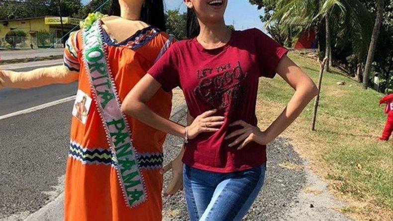 Rosa Montezuma se topa con su doble en San Carlos