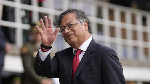 Gustavo Petro, el primer presidente de izquierda en Colombia.