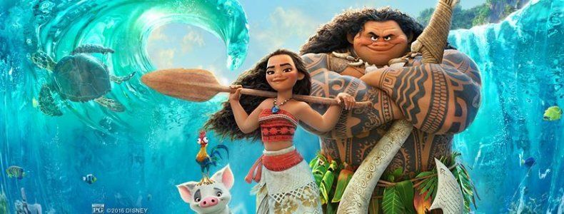 Moana, de Disney, de nuevo la más taquillera en EEUU y Canadá