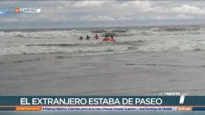 Extranjero murió ahogado en playa La Barqueta Extranjero murió ahogado en playa La Barqueta