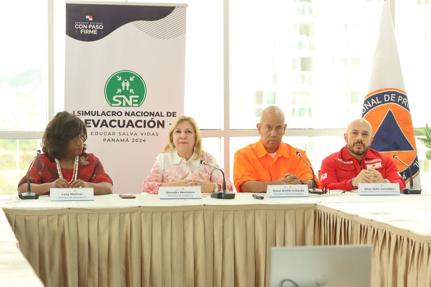 MEDUCA se prepara el Primer Simulacro Nacional de Evacuación