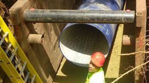 Estas labores forman parte del proyecto “Construcción de mejoras de la línea de conducción del corregimiento de San Francisco”.