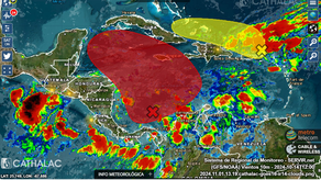 NOAA confirmó la posible formación de un ciclo tropical.