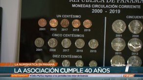 Asociación Numismática de Panamá cumple 40 años de aniversario