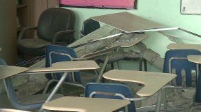 Dos educadoras heridas por desprendimiento de un techo en escuela Louis Martinz