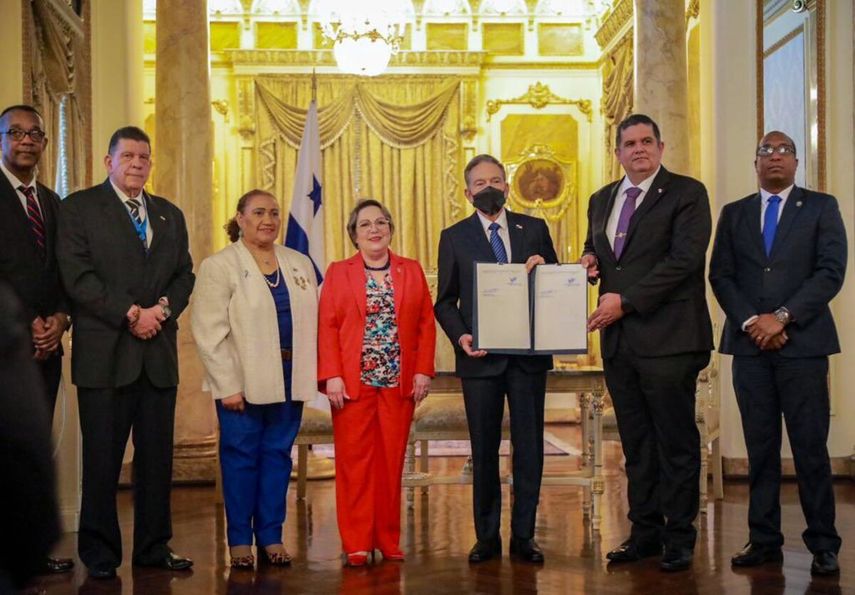 Al momento de la sanción de la ley por parte del presidente Laurentino Cortizo