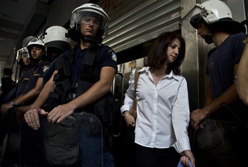 Maestros en Grecia anuncian huelgas