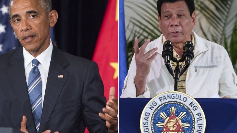 Obama cancela reunión tras ser insultado por presidente filipino