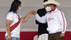 Keiko Fujimori y Pedro Castillo, candidatos presidenciales de Perú.