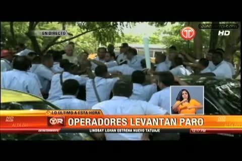 Operadores de Metro Bus levantan paro, sólo piden aumento de B/.20.00