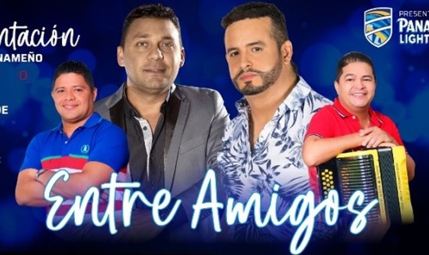 Vallenato y típico panameño en concierto en febrero 2022 en Plaza Figali