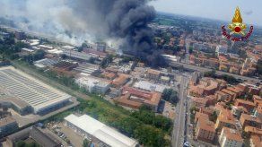 Premier italiano visita a víctimas de camión que explotó