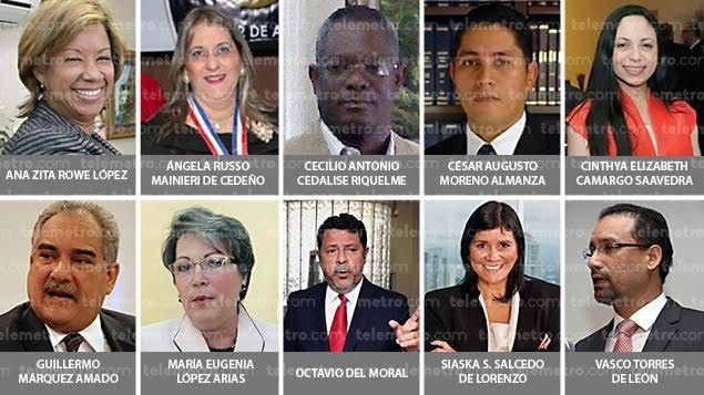 Revelan fechas de entrevistas a los 10 aspirantes a magistrados