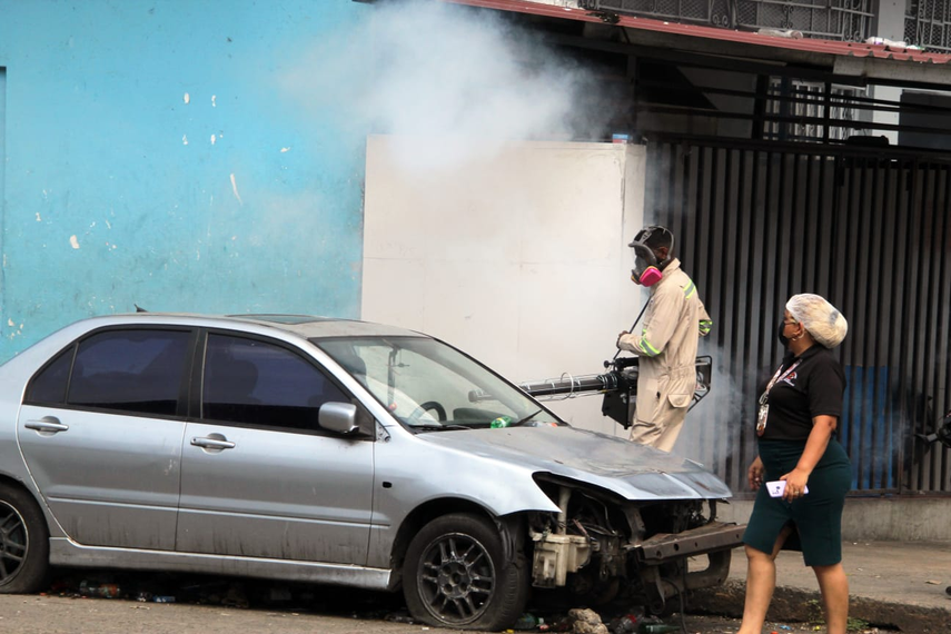 Operativo sanitario en Curundú por el MINSA