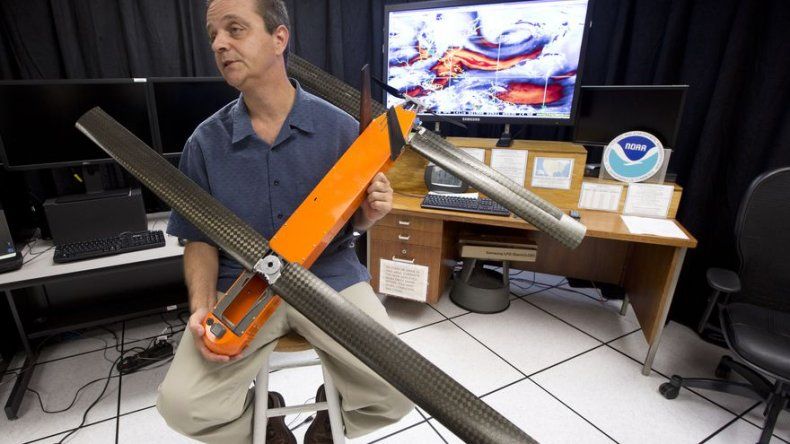 Drones, otra herramienta para investigar huracanes