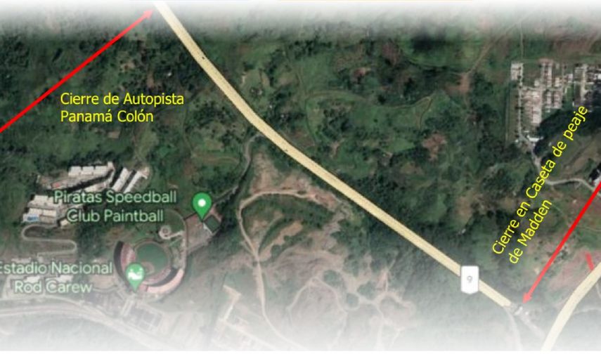 ¡Atención! ENA cerrará caseta de peaje de Madden hoy&nbsp;