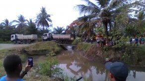 Colapsa puente en Barú