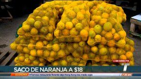 Aumenta el precio de la naranja en Merca Panamá