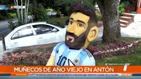Muñecos de Año Viejo en Antón