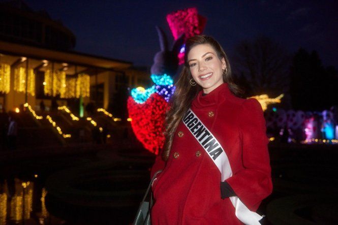 Las candidatas de Miss Universo 2019 visitan el Jardín Botánico de Atlanta